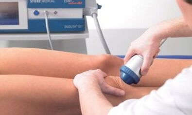 Instrumental diagnosis of artery of knee joint